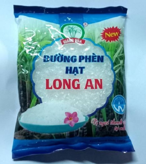 Đường phèn Hạt Kim cương Long An  túi 500g  Bao  20 túi